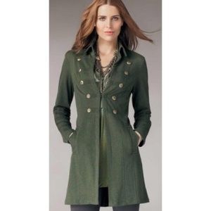 CAbi #587 Cavilleri Military Knit Green Jacket MED